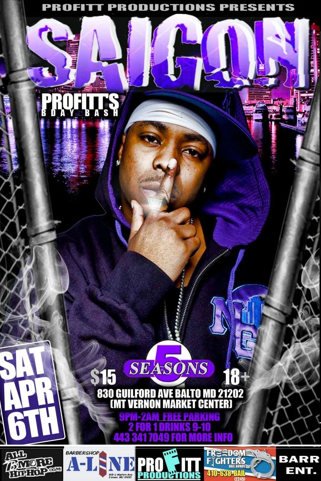 Profitt Productions event flyer