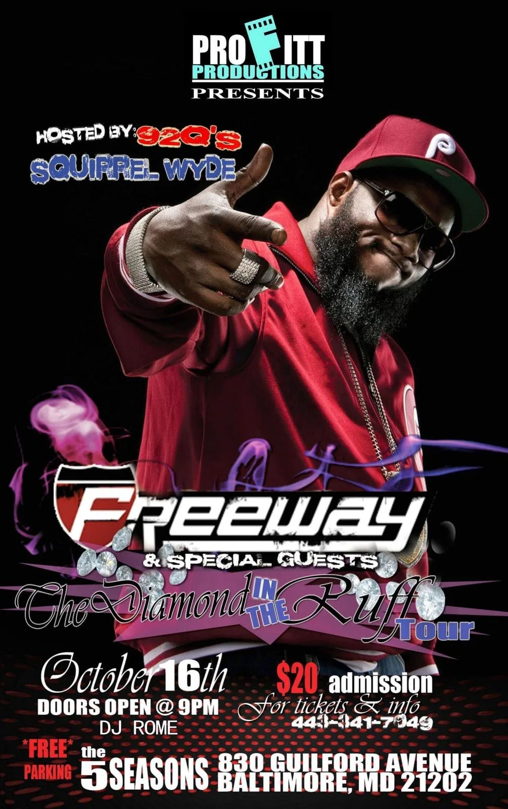 Profitt Productions event flyer
