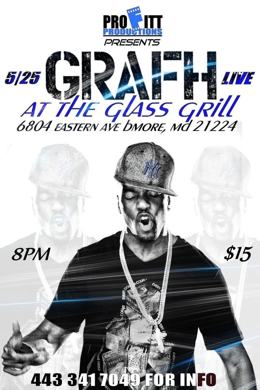 Profitt Productions event flyer