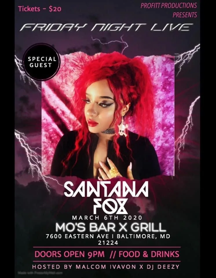 Profitt Productions event flyer